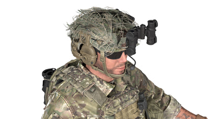 HELMET HOME-MADE SCRIM COVER 3dmilitaryassets