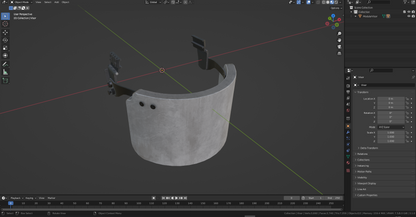 BALLISTIC HELMET VISOR 3dmilitaryassets