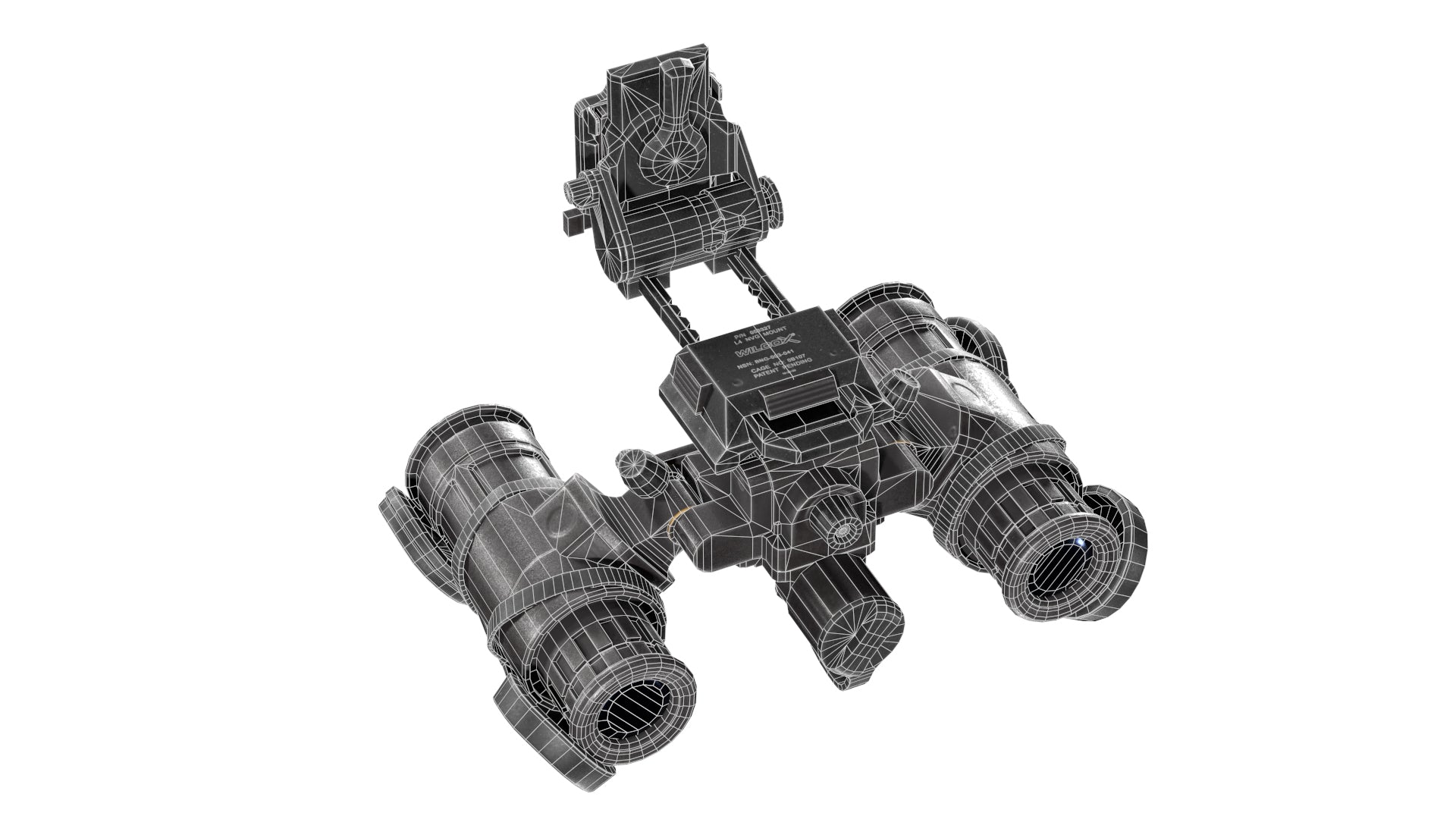 PVS-31 NIGHT VISION GOGGLE - Low Poly 3D Model | Game-Ready Asset