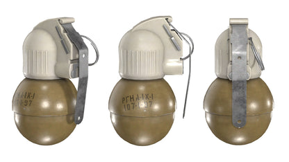 RGO & RGN SOVIET GRENADES 3dmilitaryassets