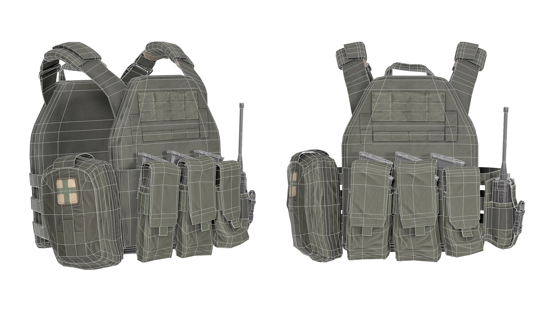 WARTECH TV-110 PLATE CARRIER – 3DMilitaryAssets