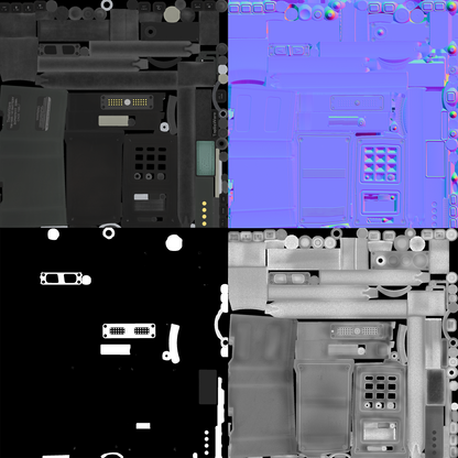 TRELLIS WARE TW-950 TSM RADIO 3DMilitaryAssets