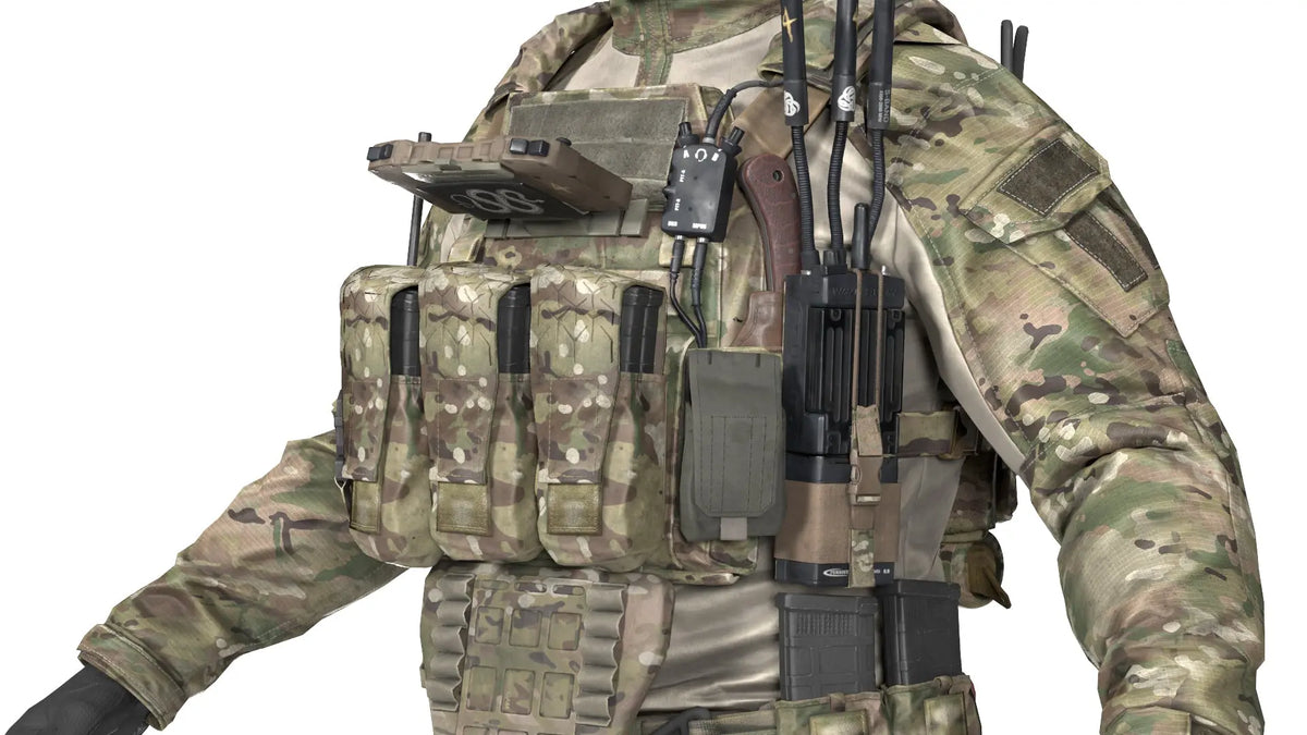TBAS V5 PLATE CARRIER - Low Poly 3D Model | Game-Ready Milsim Asset ...