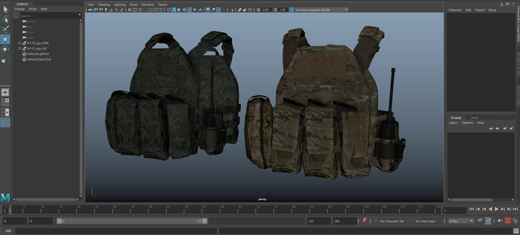 WARTECH TV-110 PLATE CARRIER – 3DMilitaryAssets