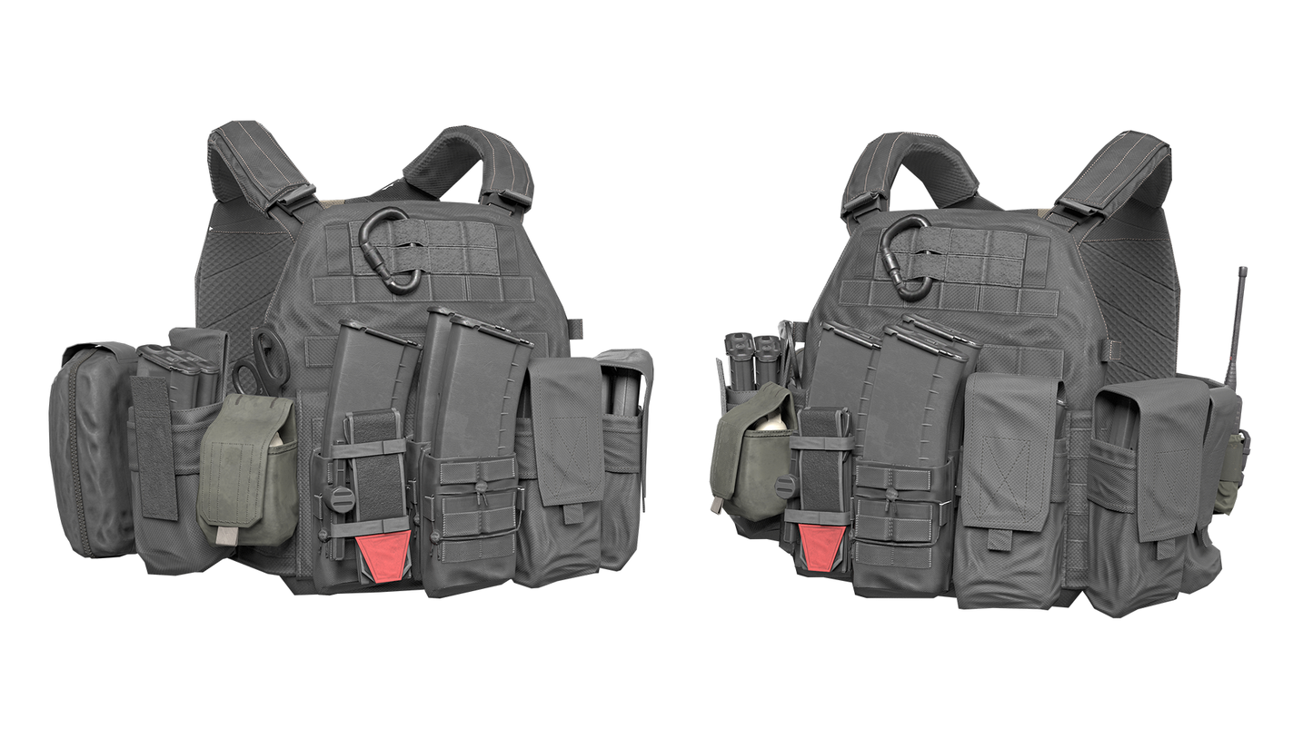 AVS PLATE CARRIER V2 – 3DMilitaryAssets