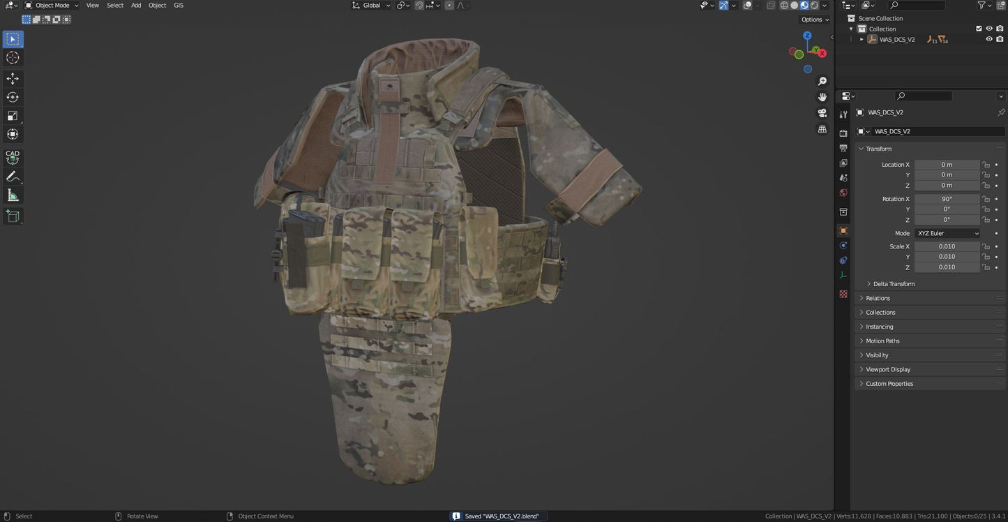 DCS PLATE CARRIER V2